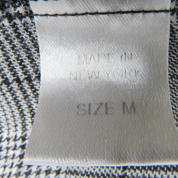 Petersyn Gray Plaid Carter Dress Long Sleeve Collared Dress Size Medium - Picture 6 of 7